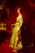 Franz Xaver Winterhalter Portrait of Empress Eugenie oil painting